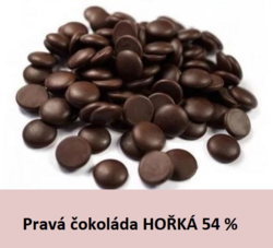 ARIBA - HOŘKÁ ČOKOLÁDA 54% / 10 kg  