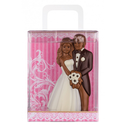 Čokoládová figurka - Svatební pár 