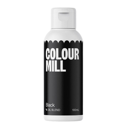 Barva do tuků (čokolády) - Černá (Black) / Colour Mill 100 ml