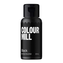 Barva gelová - Colour Mill - Černá (Black) - Aqua Blend