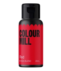 Barva gelová - Colour Mill - Červená (RED) - Aqua Blend