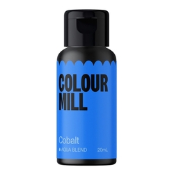 Barva gelová - Colour Mill - Modrá (COBALT) - Aqua Blend
