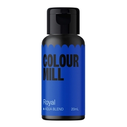Barva gelová - Colour Mill - Tmavě modrá (ROYAL) - Aqua Blend