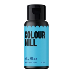 Barva gelová - Colour Mill - Modrá (SKY BLUE) - Aqua Blend