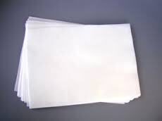 Jedlý papír TENKÝ - A4 čistý / 5 kusů  (160 -180 g)