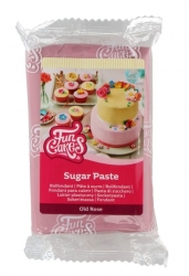 Potahovací a modelovací hmota - Růžová 250 g (Old Rose) /Fun Cakes - DOPRODEJ