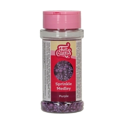 Cukrová dekorace (Fun Cakes) - Fialový mix (purple) / 70 g