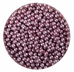 Cukrové kuličky - Fialové perleťové (Purple) 600 g / 4 mm