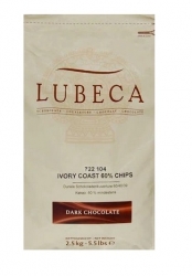 Pravá čokoláda - Lubeca hořká IVORY 60% / 2,5 Kg