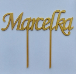 Zápich - Marcelka (zlatý)