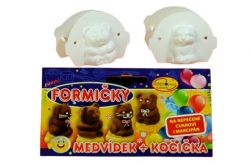 Formičky - Medvídek + kočička