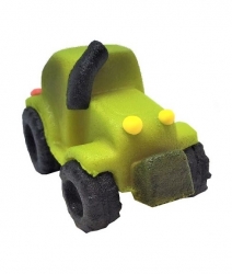 Marcipánová modelovaná postavička - Traktor zelený