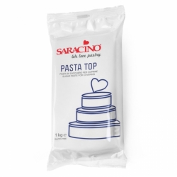 SARACINO TOP PASTE - Potahovací hmota bílá / 1 kg